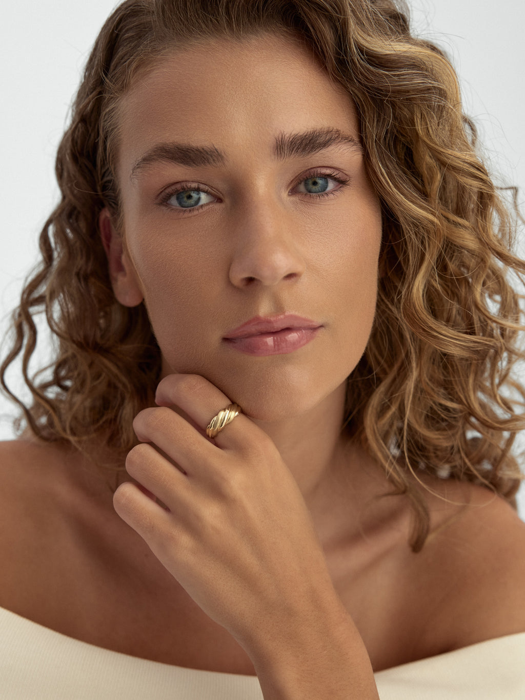 Twisted Classic Ring in 14K Gold