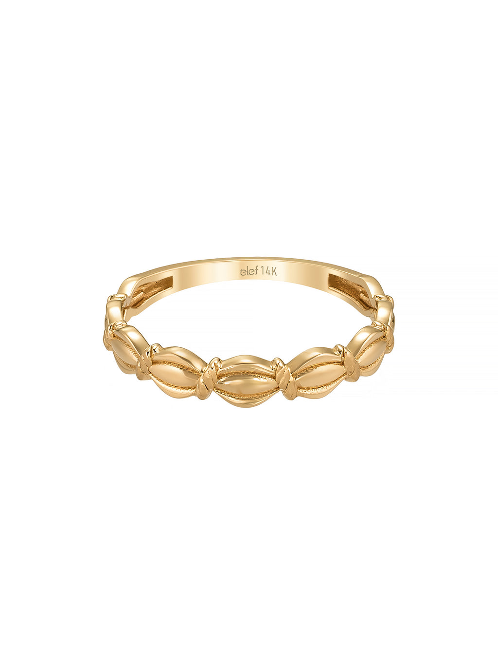 Twisted Vintage Ring in 14K Gold