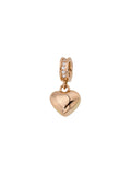 Minimal Heart Charm in 14K Gold