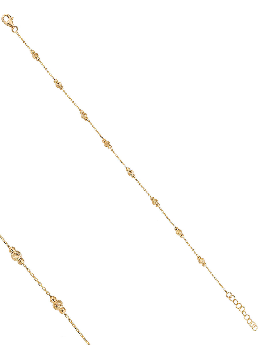 Dorika Ball Minimal Bracelet in 14K Gold
