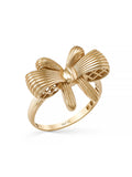 Bow Form Romantik Ring in 14K Gold by Elef Jewelry