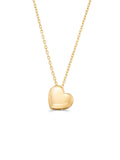 Heart Necklace in 14K Gold by Elef Jewelry