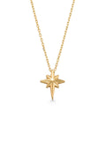 Kutup Star Necklace in 14K Gold by Elef Jewelry