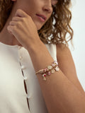 Angel Wing & Heart "Hope & Love" Inscribed Charm in 14K Gold by Elef Jewelry