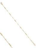 Row Dorika Bead Bracelet in 14K Gold by Elef Jewelry