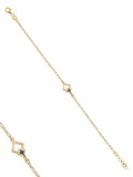 Black Enamel Kutup Star Bracelet in 14K Gold by Elef Jewelry