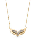 Stone Kanat Necklace in 14K Gold by Elef Jewelry