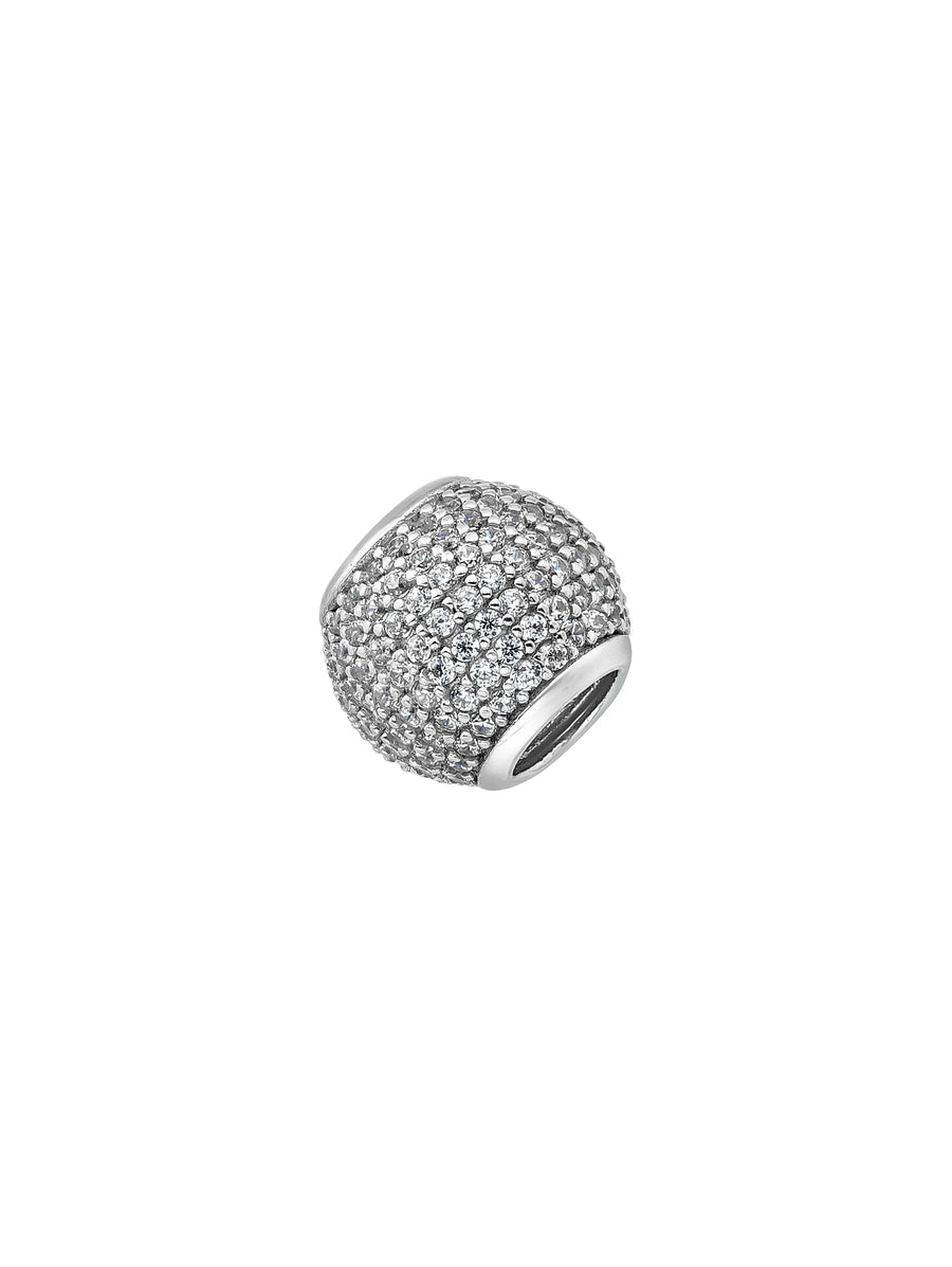 Sphere Charm With Stone Accents Charm in 14K Gold