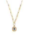 Stone Mistik Necklace in 14K Gold by Elef Jewelry
