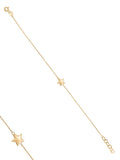 Star Minimal Bracelet in 14K Gold by Elef Jewelry