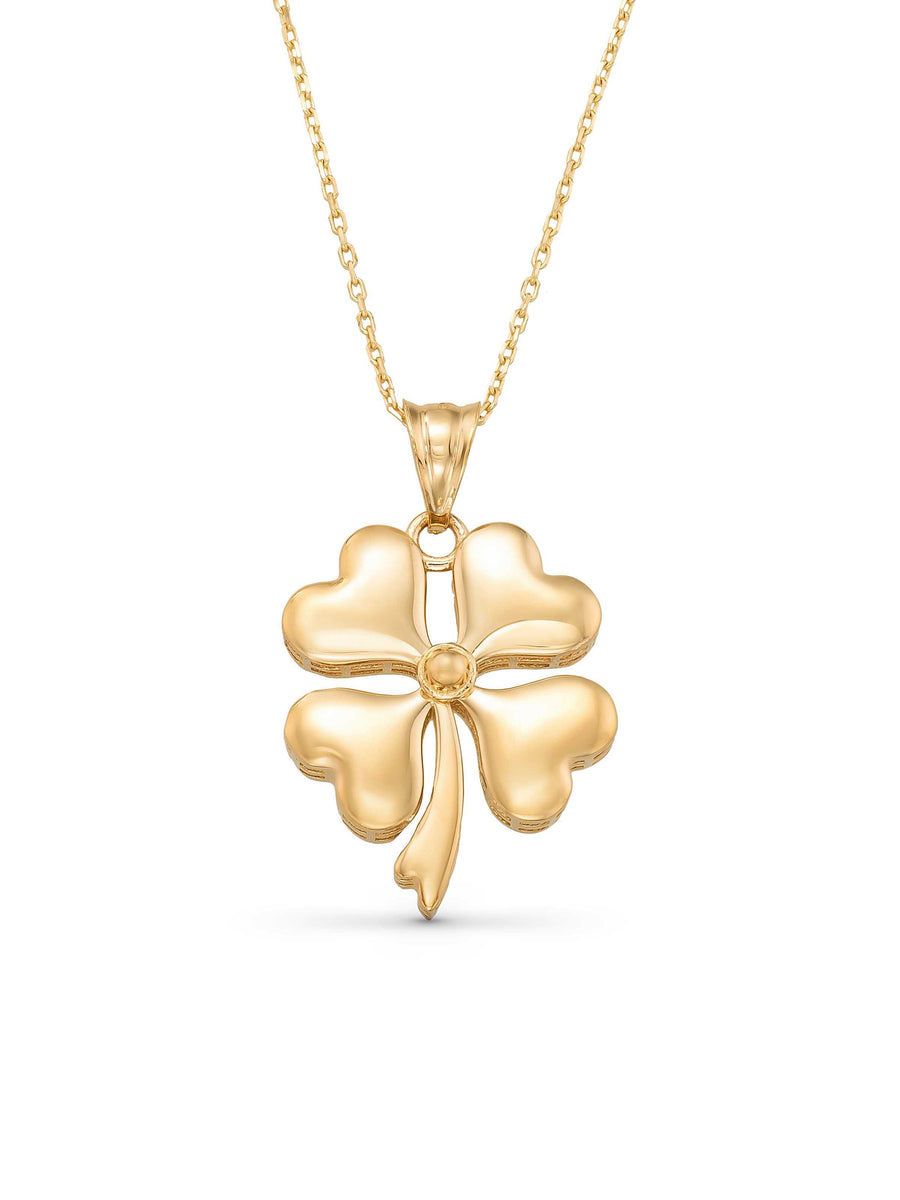 Clover Necklace in 14K Gold