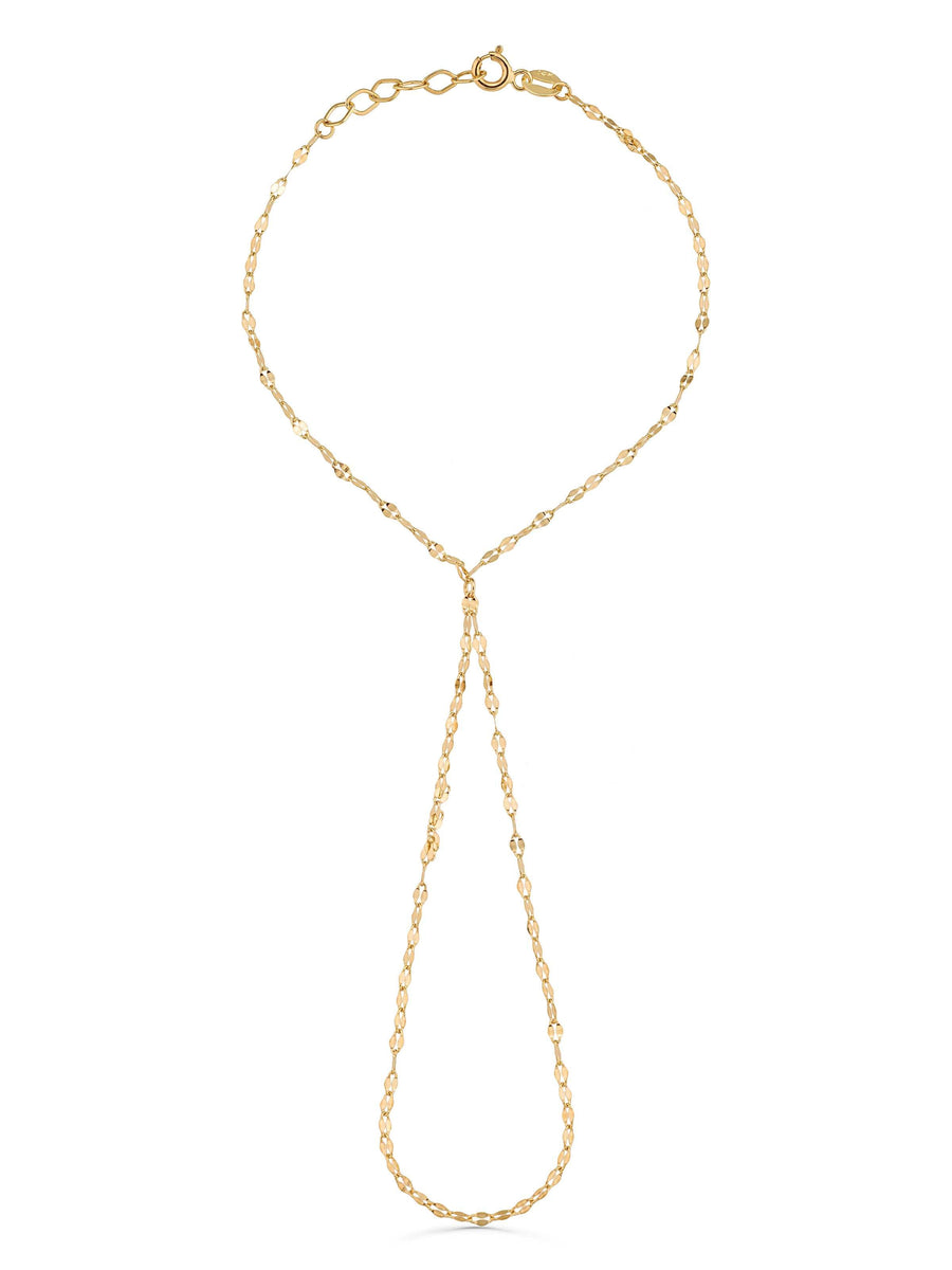 Chain Hand Chain in 14K Gold
