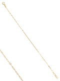 Chain Form Bracelet in 14K Gold by Elef Jewelry